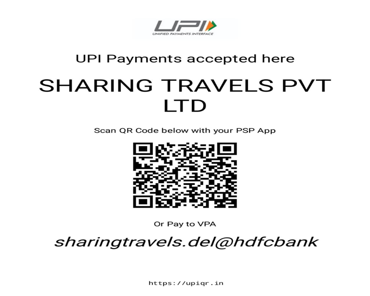 Sharing Travels Pvt Ltd